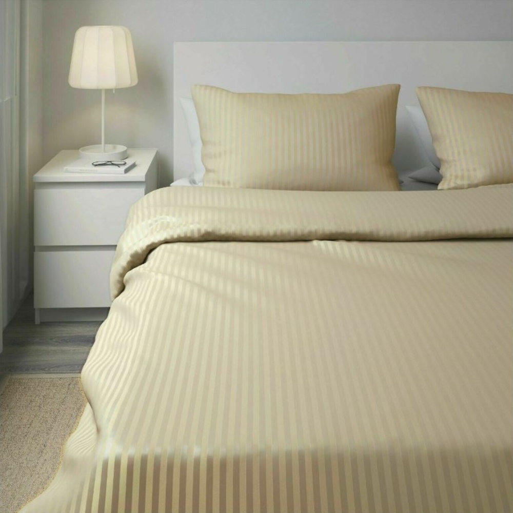 Ikea NATTJASMIN Full/Queen Duvet Cover 2Pillowcase - Picture 5 of 8